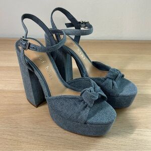 Gianni Bini Ankle Strap Platform Sandal Heels Women’s 6.5